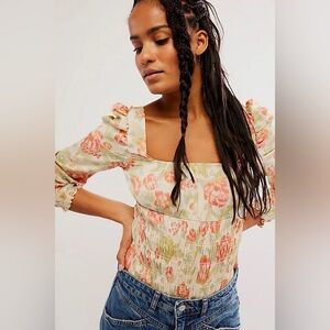 Free People Intimately - Smock it to you bodysuit - BRAND NEW - Size Small